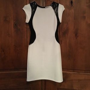 Black and white dress